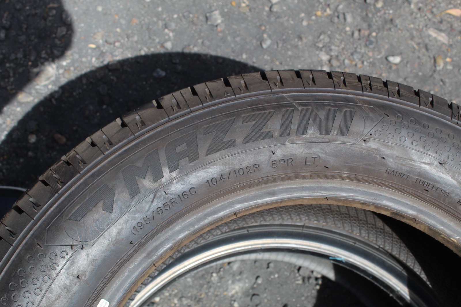 New 205 65 16C Mazzini, Effivan, 104/102R, x1 Single Tyre (F1_tyres) YD113