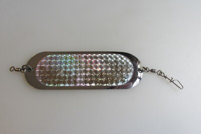 Drawer #34 Luhr Jensen Size 00 Dodger 5 3/4'' Trolling Flasher Fair/Good Cond.
