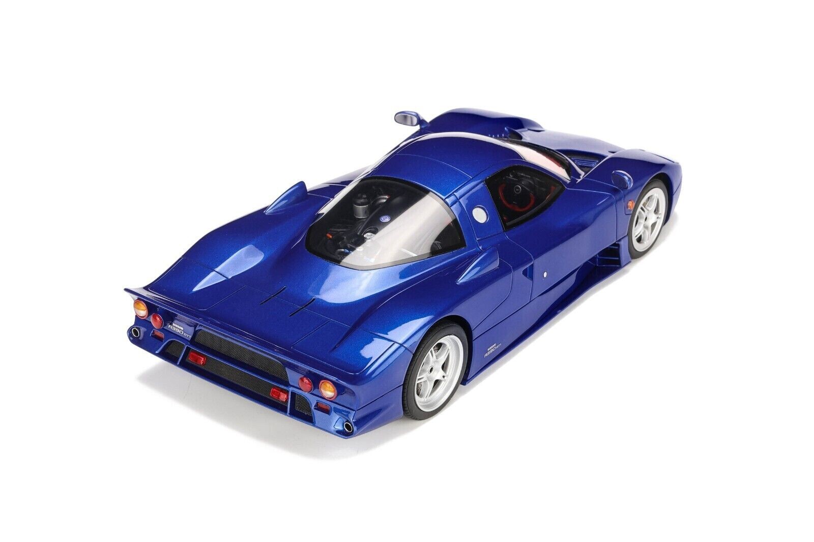 1/18 Nissan R390 GT1 Road Car 1997 Blue Resin Model Car by 1/18 Nissan R390 GT1 Road Car 1997 Blue Resin Model Car by