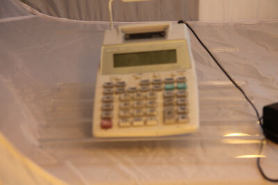 Sharp EL-1750P III 2 Color print 12 Digit Electronic Calculator Pre-owned Works