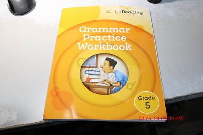 Grade 5 HMH Into Reading Grammar Practice Workbook