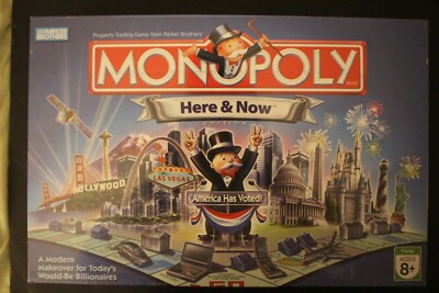 Monopoly Here & Now Edition - BRAND NEW & SEALED! 2006, America Has Voted!