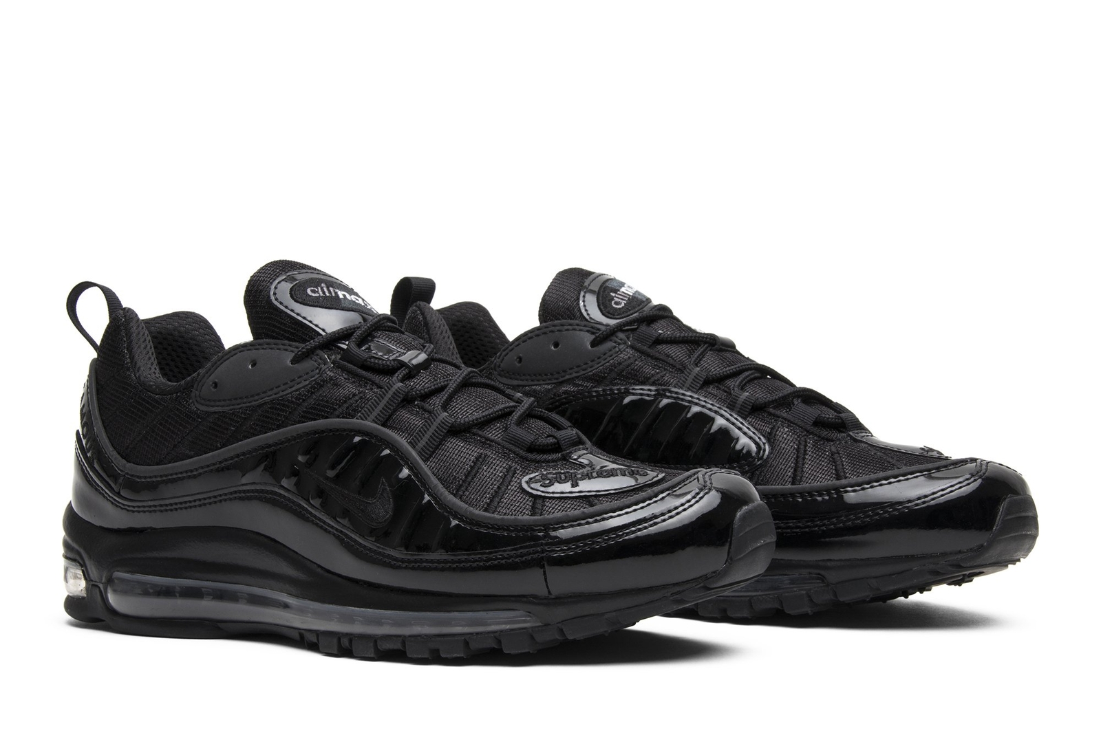Supreme × Nike Air Max 1 Black SS25 28cm Supreme's SS25 Nike Air Max 1 Looks Deliciously Leathery