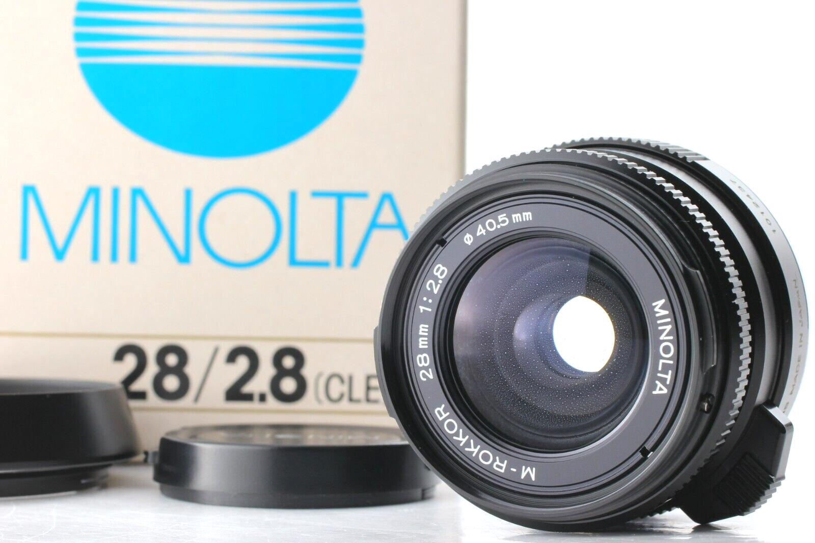 N MINT+++ in BOX】 Minolta M-Rokkor 28mm F2.8 Lens for CL N MINT+++ in BOX】 Minolta M-Rokkor 28mm F2.8 Lens for CL