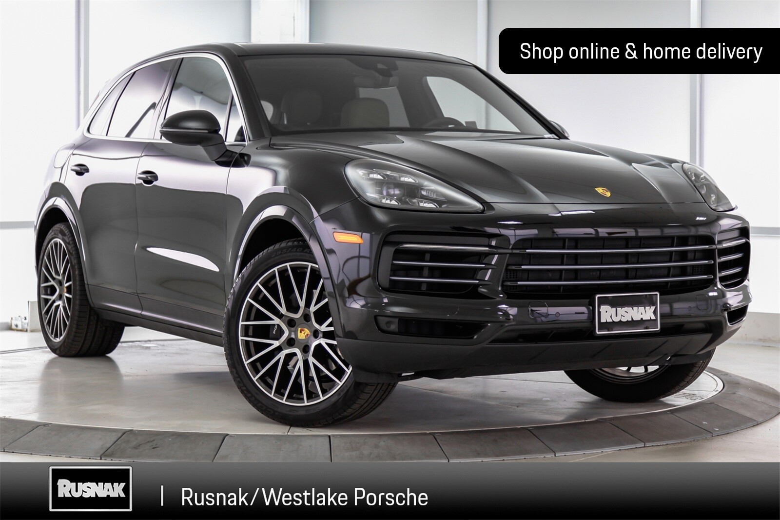 2019 Porsche Cayenne 5747 Miles Black 4d Sport Utility 3.0l V6 8-speed