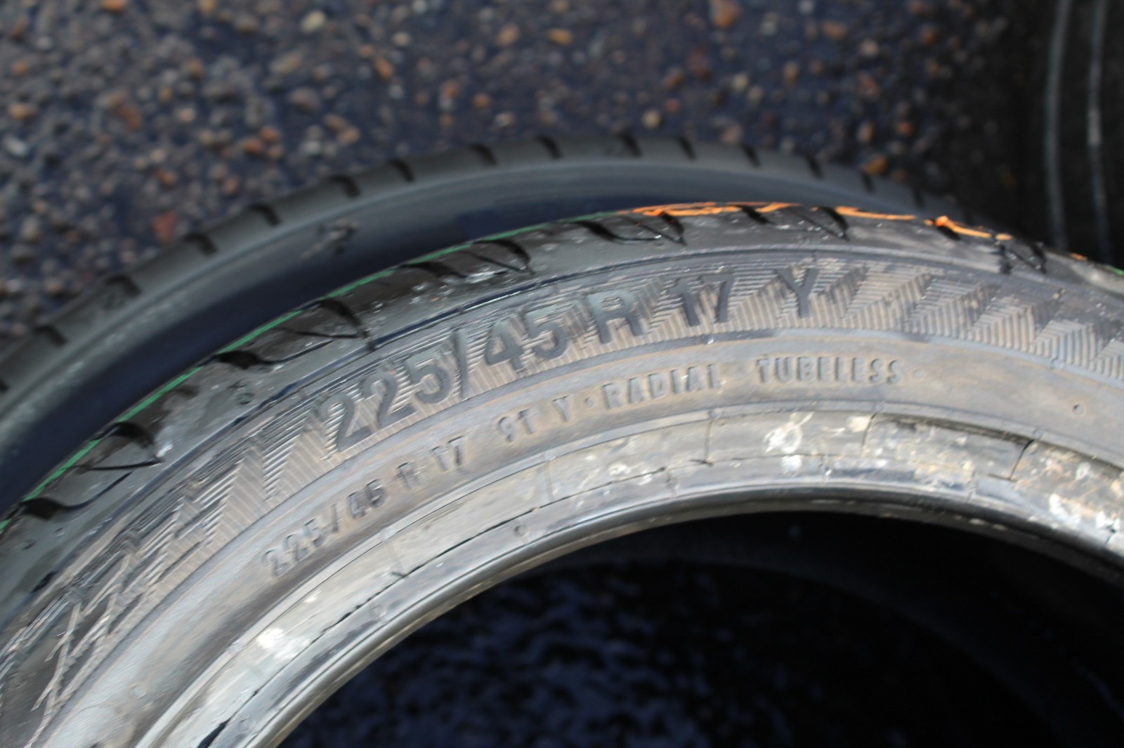 New 225 45 17 Gislaved, Ultra Speed, 91Y, x1 Single Tyre (F1_tyres) L3763