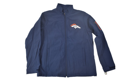 G-III NFL Mens Denver Broncos Football Bonded Full-Zip Jacket NWT M