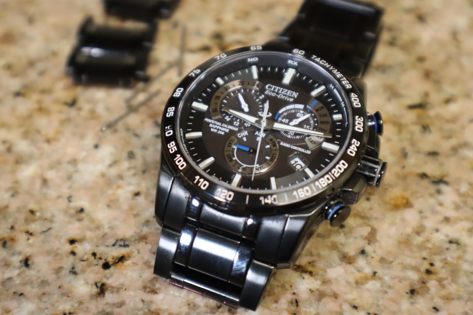 CITIZEN Eco-Drive タキメーター付き腕時計　新品未使用品 Amazon.co.jp: [シチズン]CITIZEN 腕時計 ECO-DRIVE MILITARY