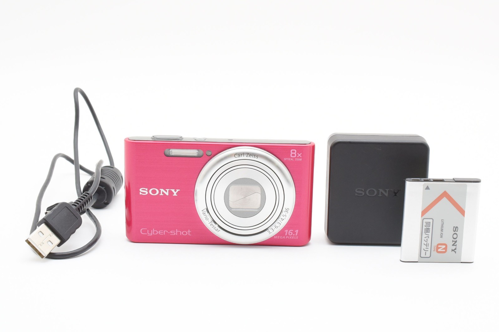 Near Mint] SONY Cyber-Shot DSC-W730 Pink Compact Digital
