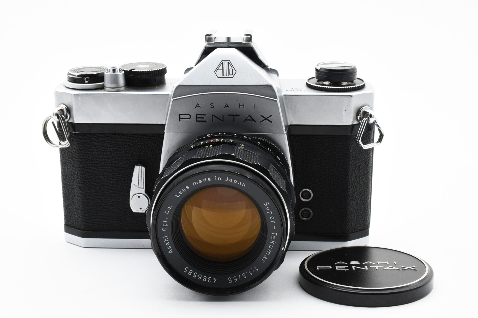 PENTAX SL Super Takumar 55mm f1.8 ♯1011 Exc] Pentax SL Film Camera +Super Takumar lens 55mm f/1.8