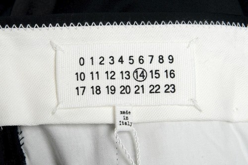 MARTIN MAISON MARGIELA 14 HERREN 100% WOLLE SCHWARZ SMOKING ANZUGHOSE GRÖSSE 30 32 34 36