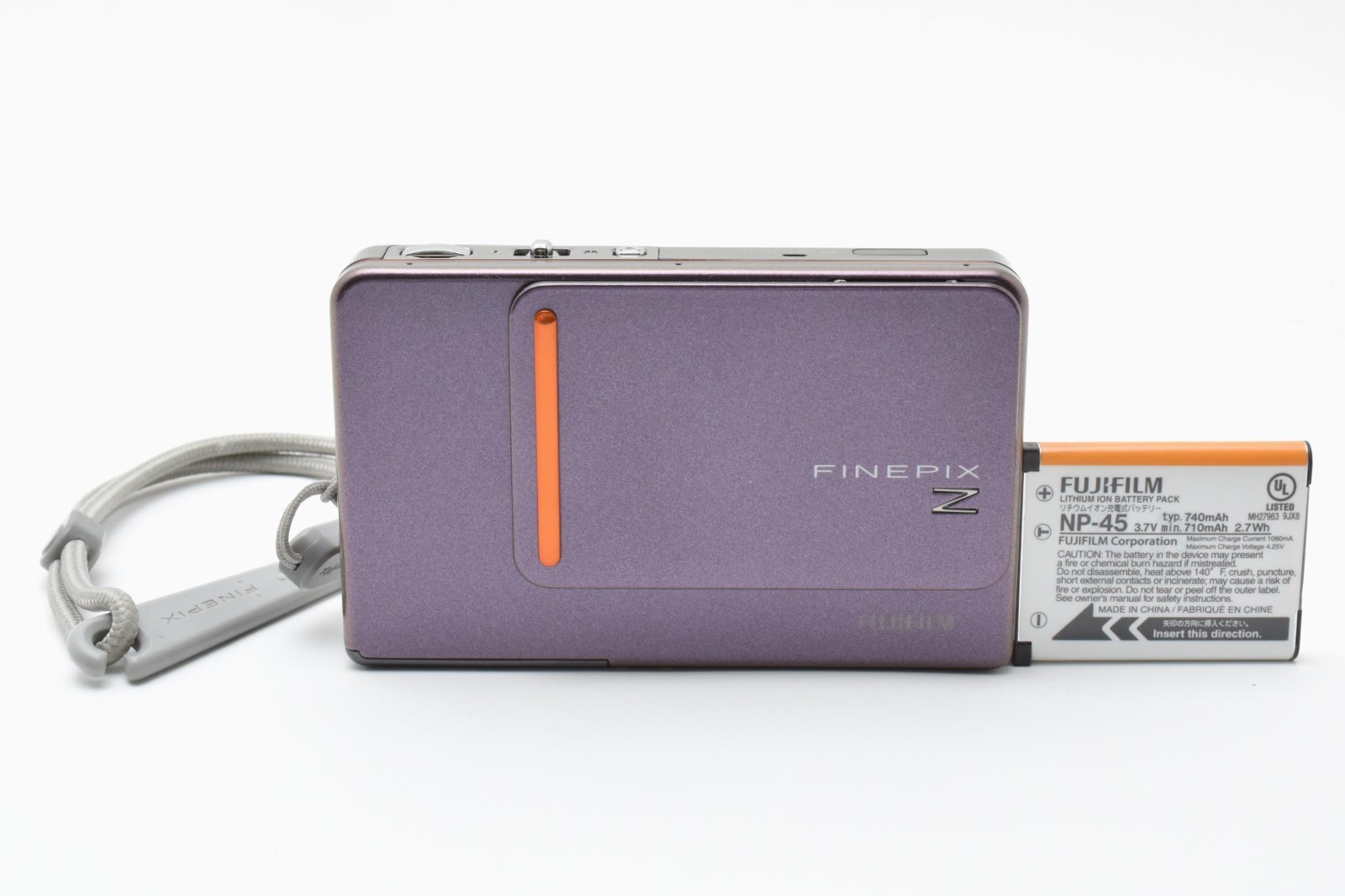NEAR MINT] FUJIFILM FinePix Z300 Purple – Works Perfectly