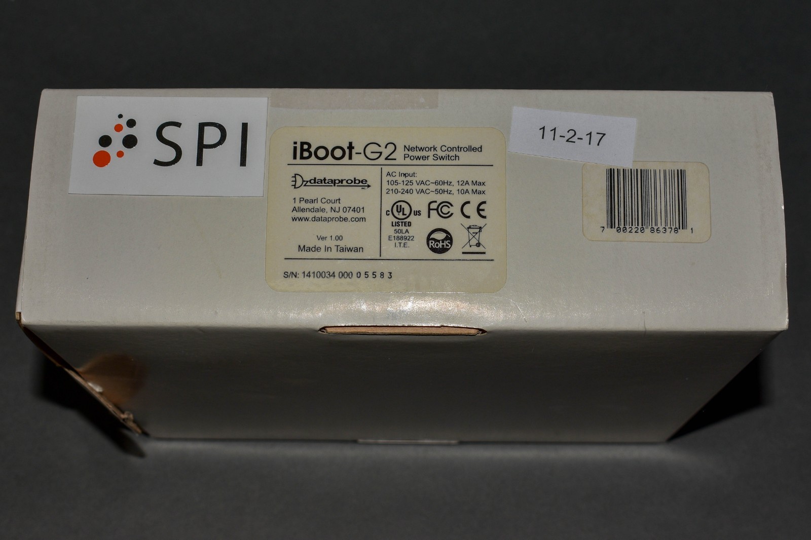 iBoot G2 Web Power Switch - Never Used - 11-2-17