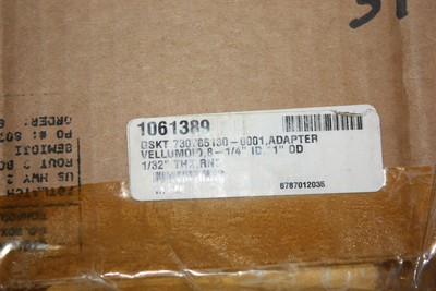 Gould Fram To Adapter Gasket, 730785130-0001 Vellumoid 8 1/4