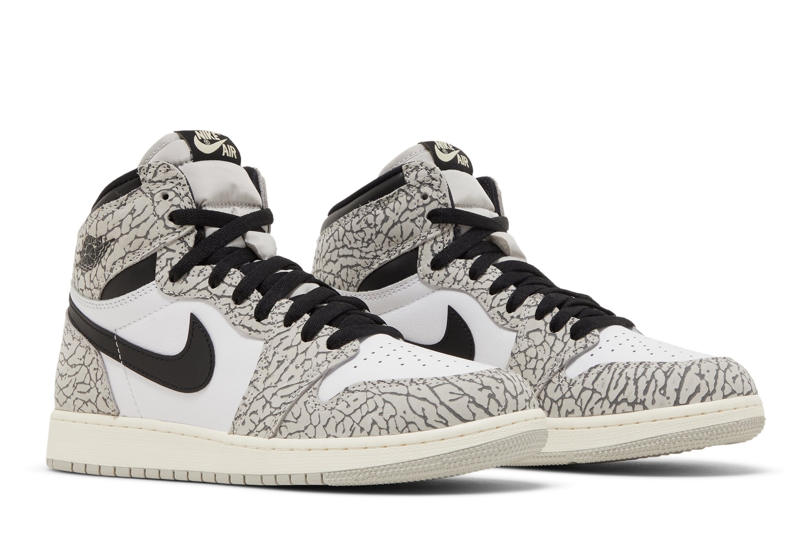 Nike Air Jordan 1 Retro High OG GS White Cement FD1437-052