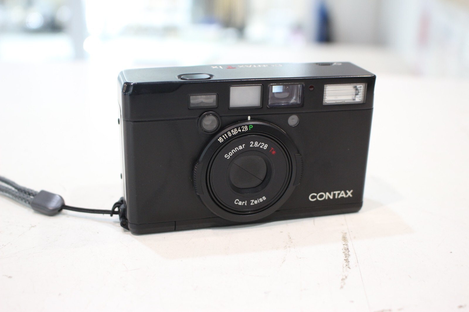 Contax Tix T ix Black Sonnar 2.8 / 28 T* Carl Zeiss Camera