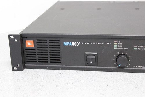 JBL MPA600 Professional Power Amplifier 2-Ch XLR 440W/CH @ 8-OHMS FREE SHIPPING