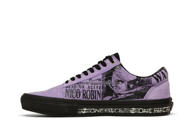 Pre-owned Vans One Piece X Skate Old Skool 'nico Robin' Vn0a5fcbprp