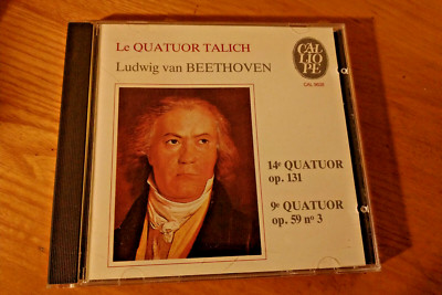 BEETHOVEN String Quartet N° 14 & 9 TALICH QUARTET  Calliope CD 1986