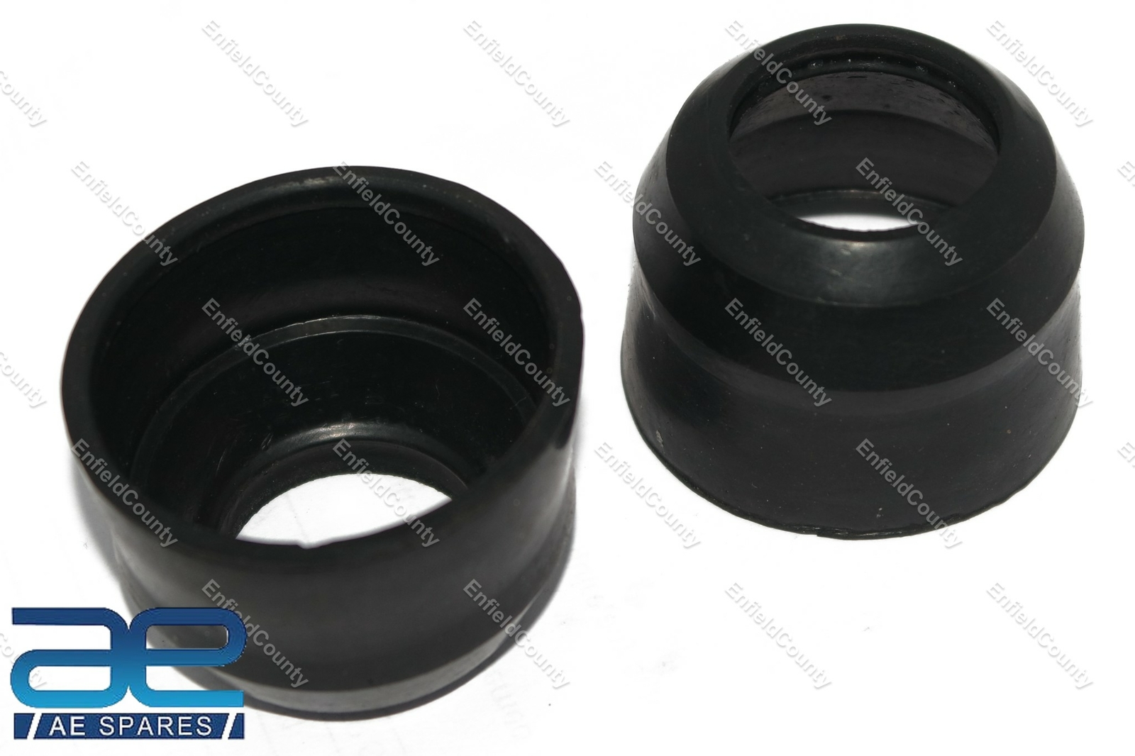 For YAMAHA RX100 RX 100 Fork Dust Seal Rubber Black Pair 