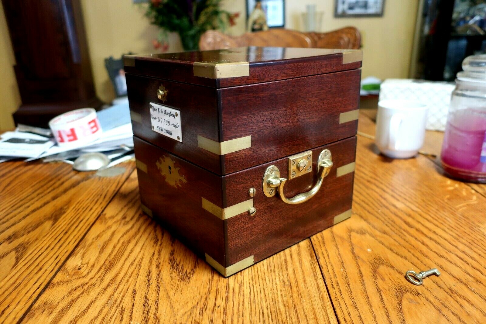 Early Navy Marine Box Chronometer