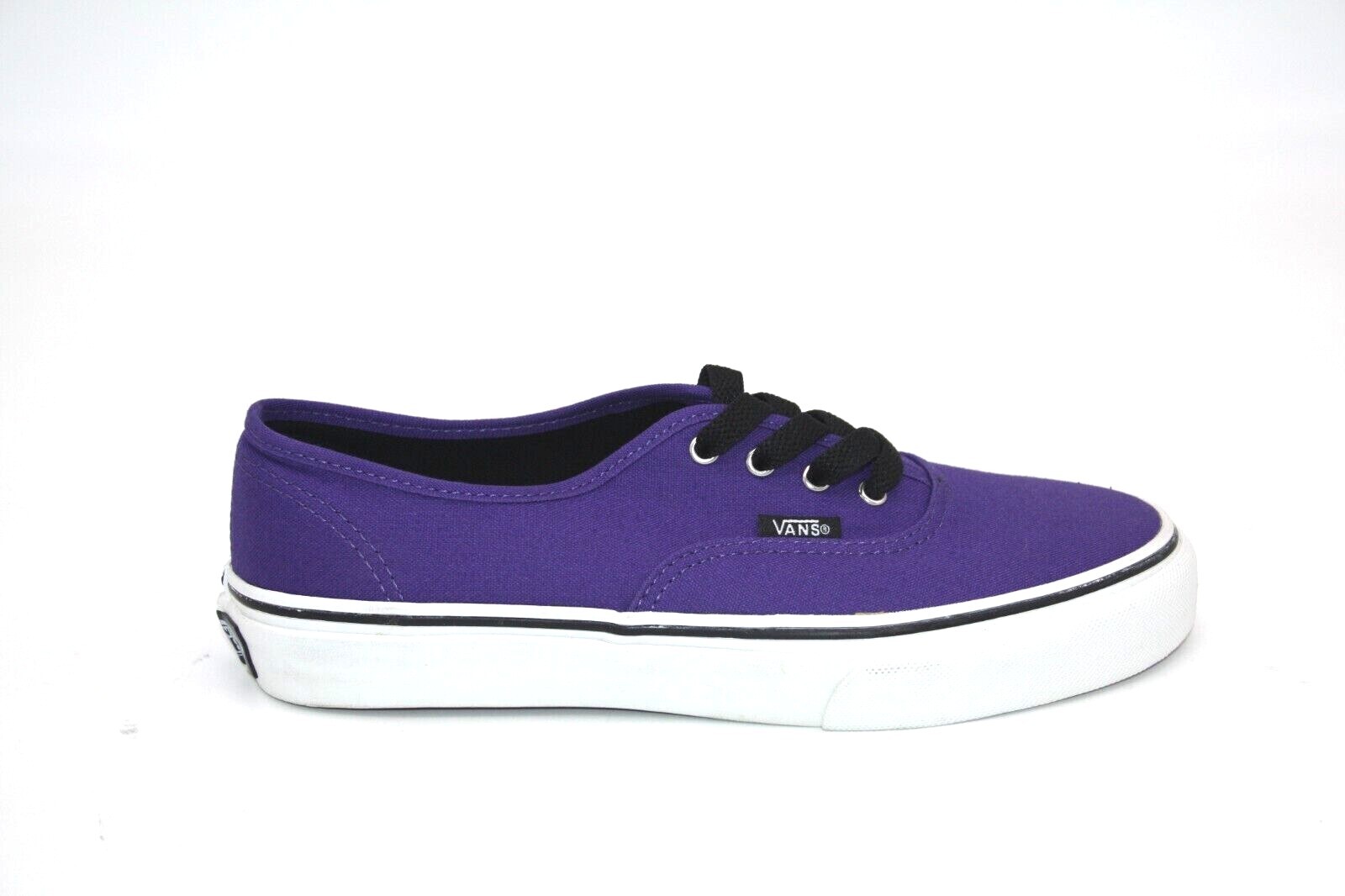 国内配送 VANS AUTHENTIC PURPLE/BLACK Vans Skate Authentic Pig Suede Purple / Black Skate Shoes
