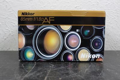 Nikon AF Nikkor 85mm f/1.8 D Portrait Prime Lens from Japan