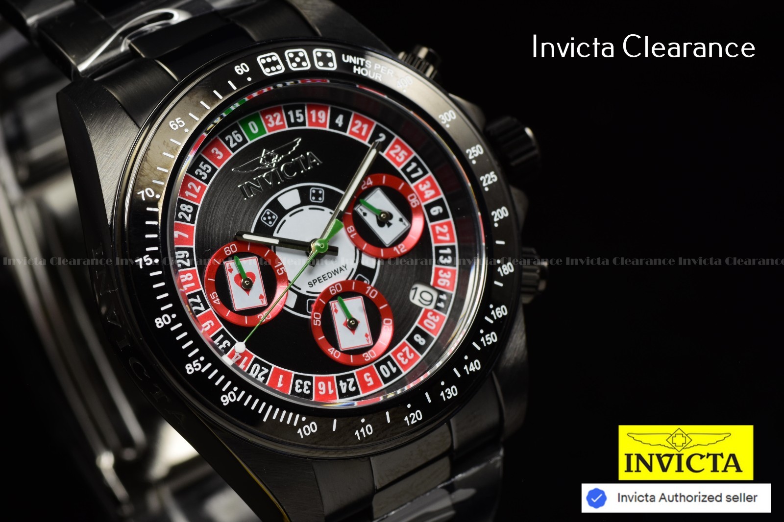 スポーティーデザイン★クロノグラフ INVICTA Speedway 46109 Speedway model 46109 | InvictaWatch.com