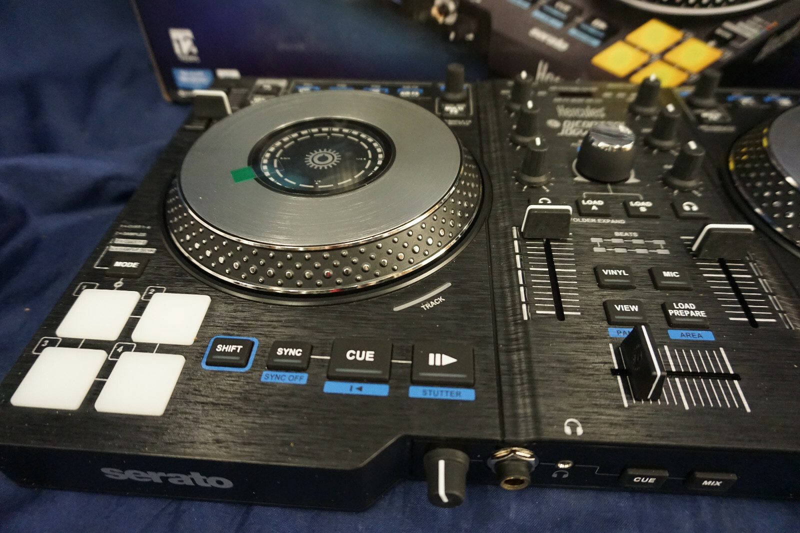 Hercules DJ Control Jogvision Equipment Controller USB Mixer W/Box