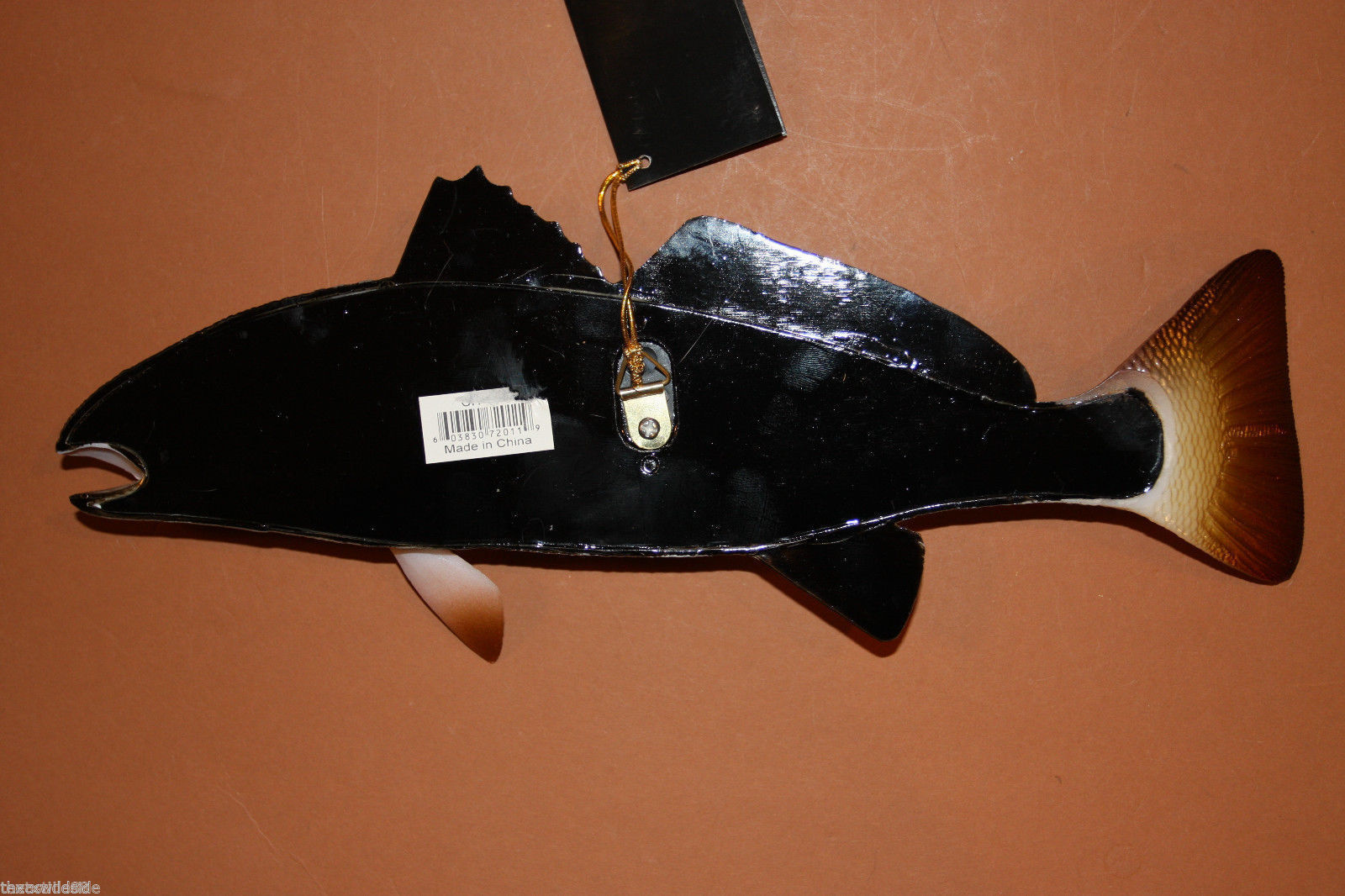 (1) Large 19 inch Redfish, FIsherman Gift, Ready mount, Ultra Realistic, 3-D