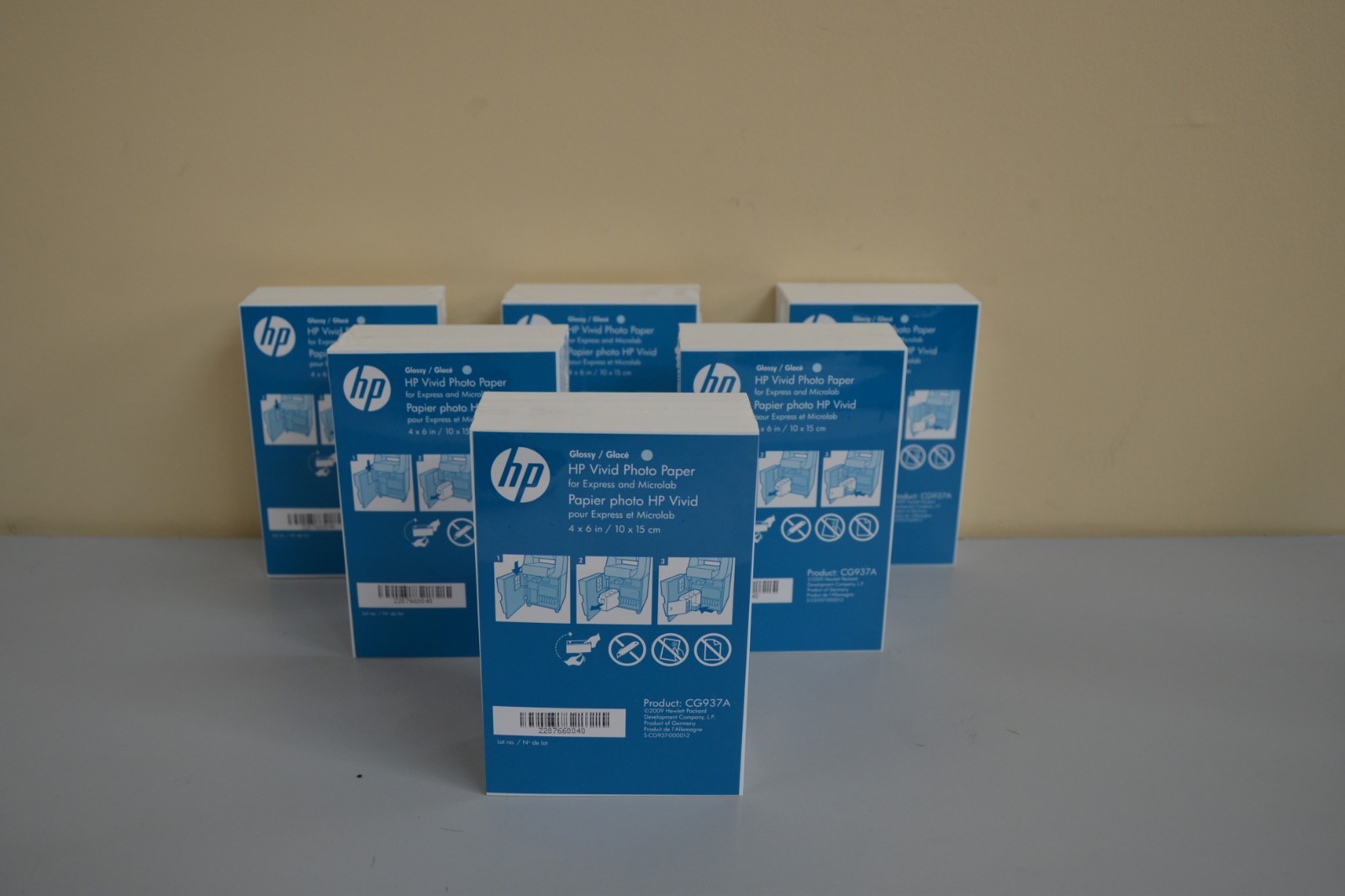 Genuine HP Vivid Photo Paper 4