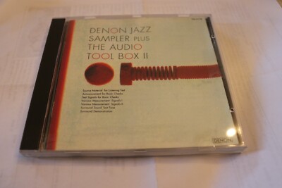 Denon Jazz Sampler Plus The Audio Tool Box 2 CD ( As New) 