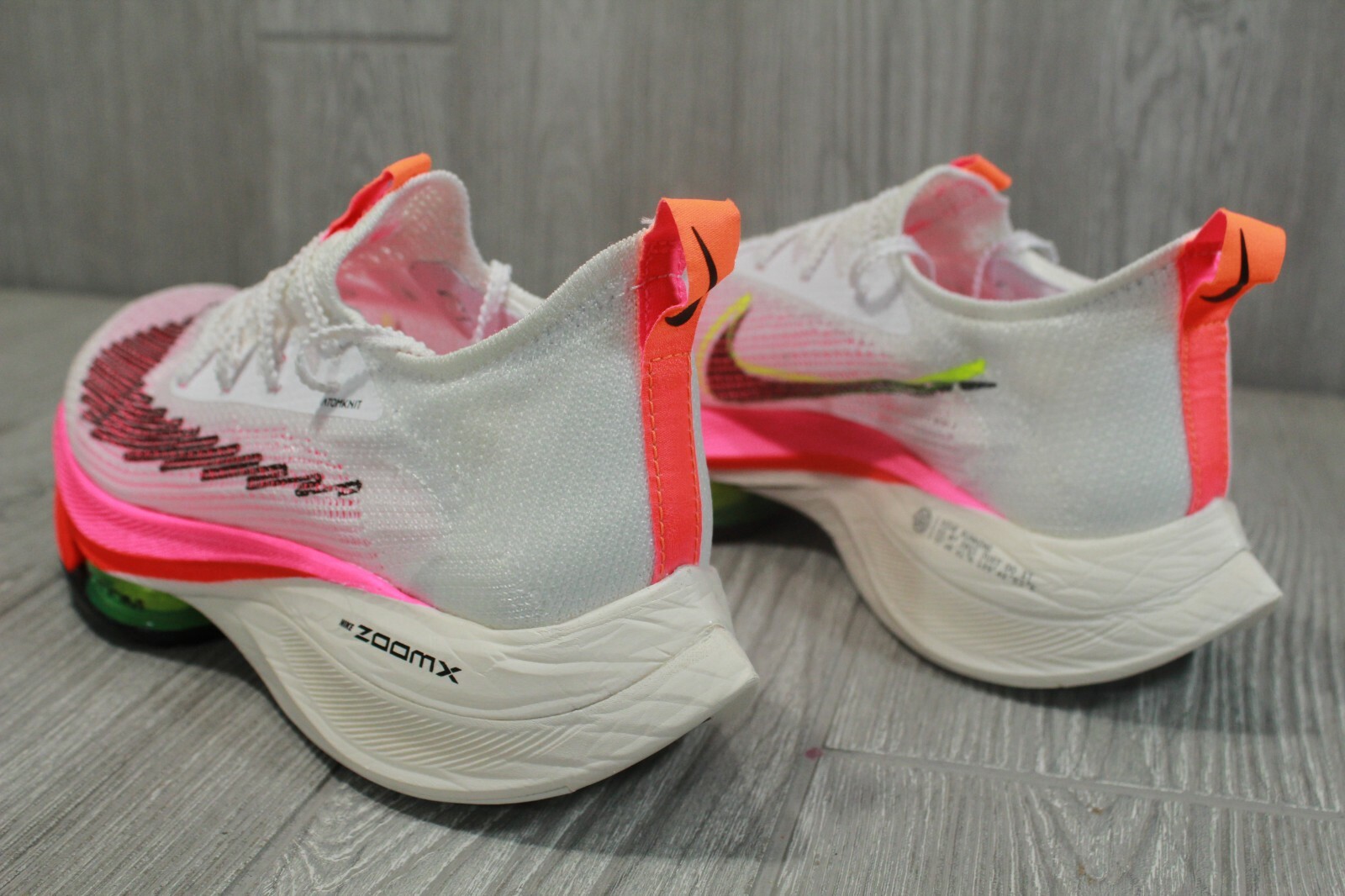Pre-owned Nike Air Zoom Alphafly Next % Fk Running Shoes Womens Sz 7, 7.5, 8 In Multicolor