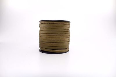 3mm Deertan Flat Leather Lace Rope String Cord By The Yard or Spool (Deerskin)
