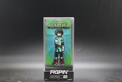 FiGPiN My Hero Academia: Izuku Midoriya #135 Collectible Enamel Pin New