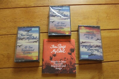 READERS DIGEST THEN SINGS MY SOUL CASSETTE LOT W/ LYRIC BOOK [NEW SEALED]