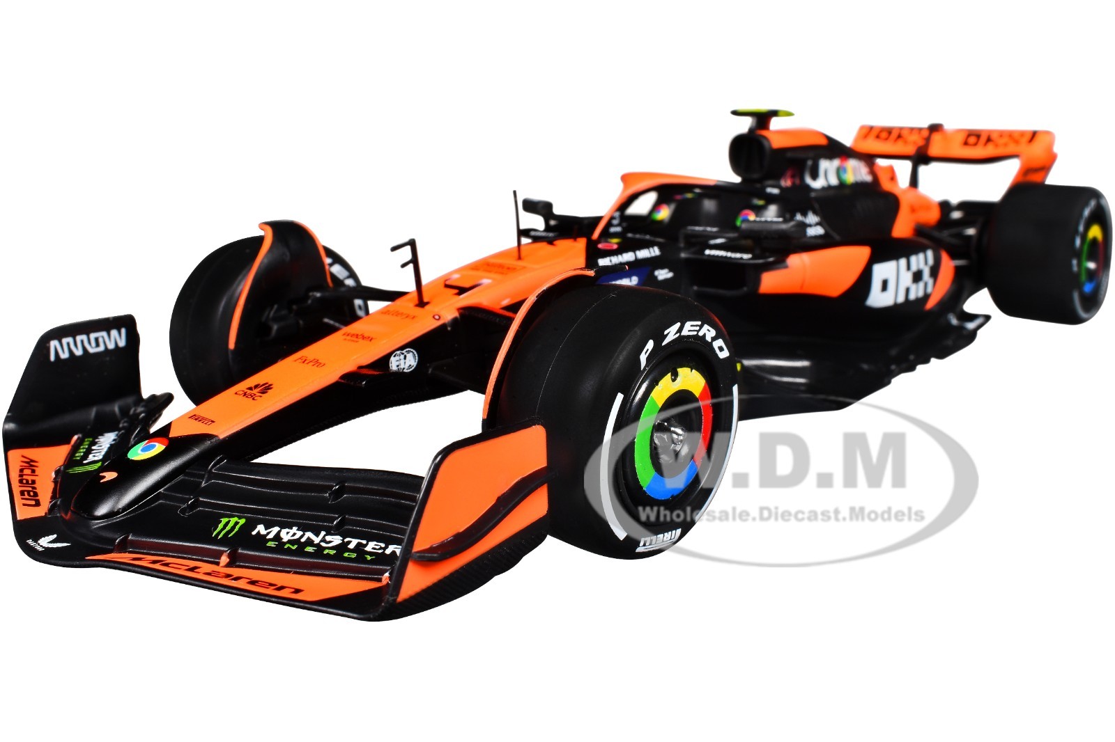 ミニカー McLaren MCL38 4th Australian GP 2024 2 AFX 2024 McLaren MCL38 #4 & #81 FY HO Slot Car Australian