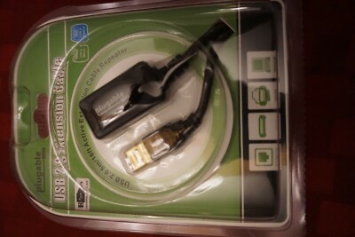 Plugable USB Extension Cable - USB 2.0 16.5ft (5m), New, in original packaging
