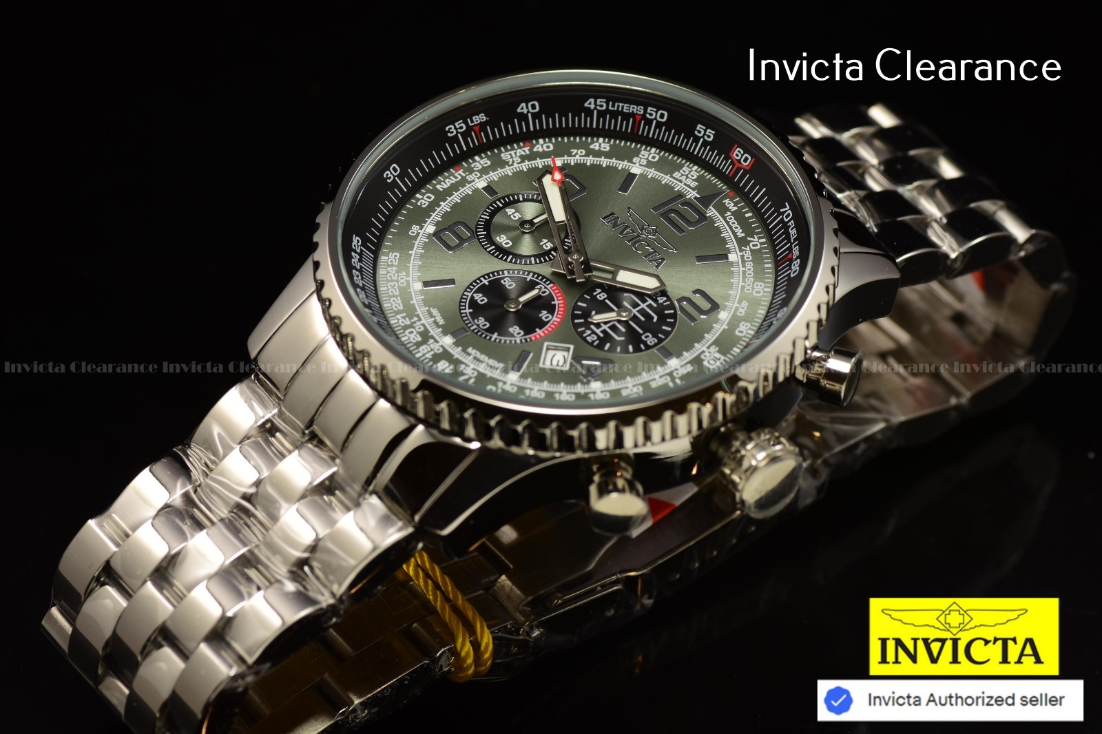 INVICTA CHRONOGRAPH 200M 1024 腕時計 Invicta Professional 200M Speedway Chronograph Watch | eBay