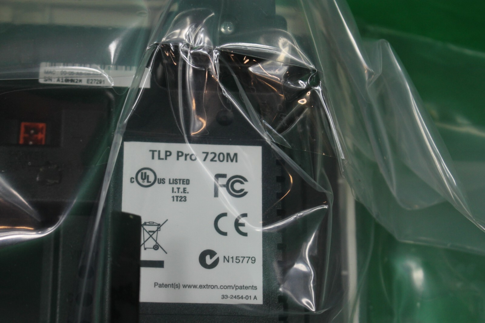 Extron TLP Pro 720M Wht Touchpanel