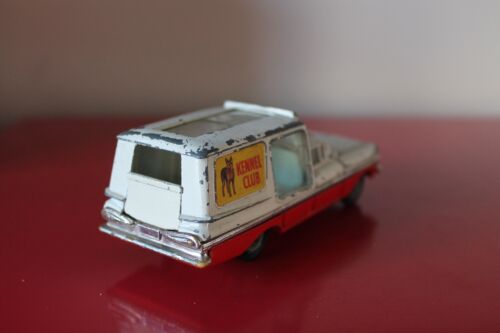 Corgi Toys 4.2” CHEVROLET IMPALA Diecast Car Van KENNEL CLUB