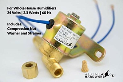 ALPINE HARDWARE 4040 Replacement Humidifier Valve for Whole House Humidifiers...