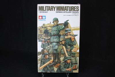 XD042 TAMIYA 1/35 maquette figurine 35031 German artillery troops
