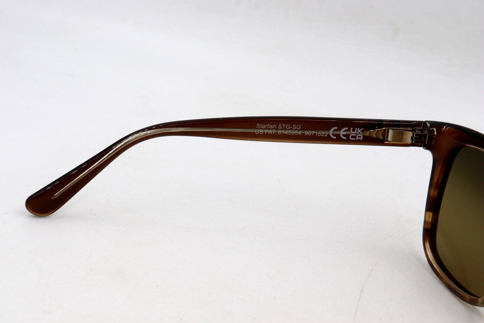 Pre-owned Maui Jim Starfish Translucent Chocolate Tortoise Sunglasses Hs744-01t $279 In Hcl Bronze