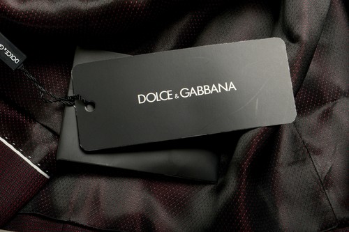 Pre-owned Dolce & Gabbana Men's Multi-color Silk Wool Plaid Three Piece Suit Us 44r It 54r In Purple/black