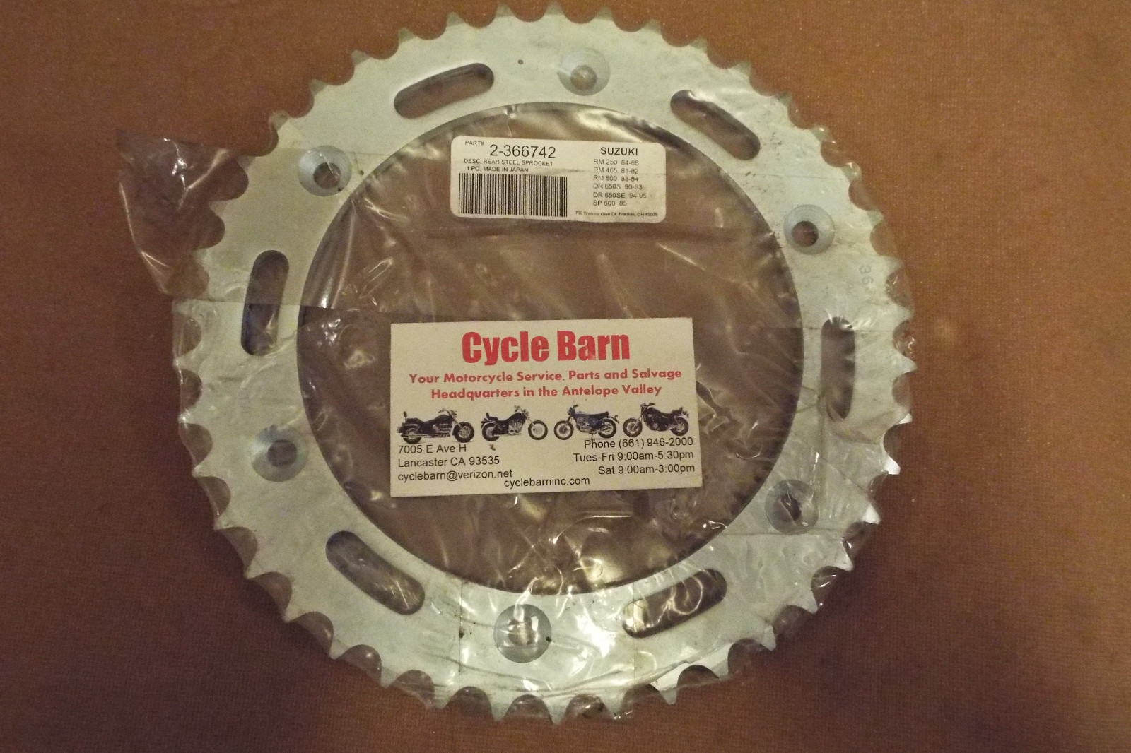 朔 Suzuki Rear Sprocket #2-366742 Sunstar | eBay