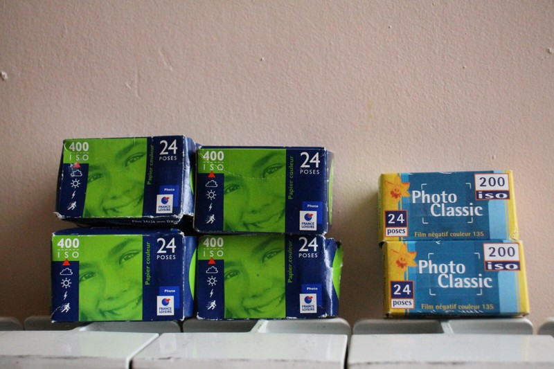 6 Pellicules Couleur 24x36 PÃ©RimÃ©Es Format 35 Mm Codage Dx