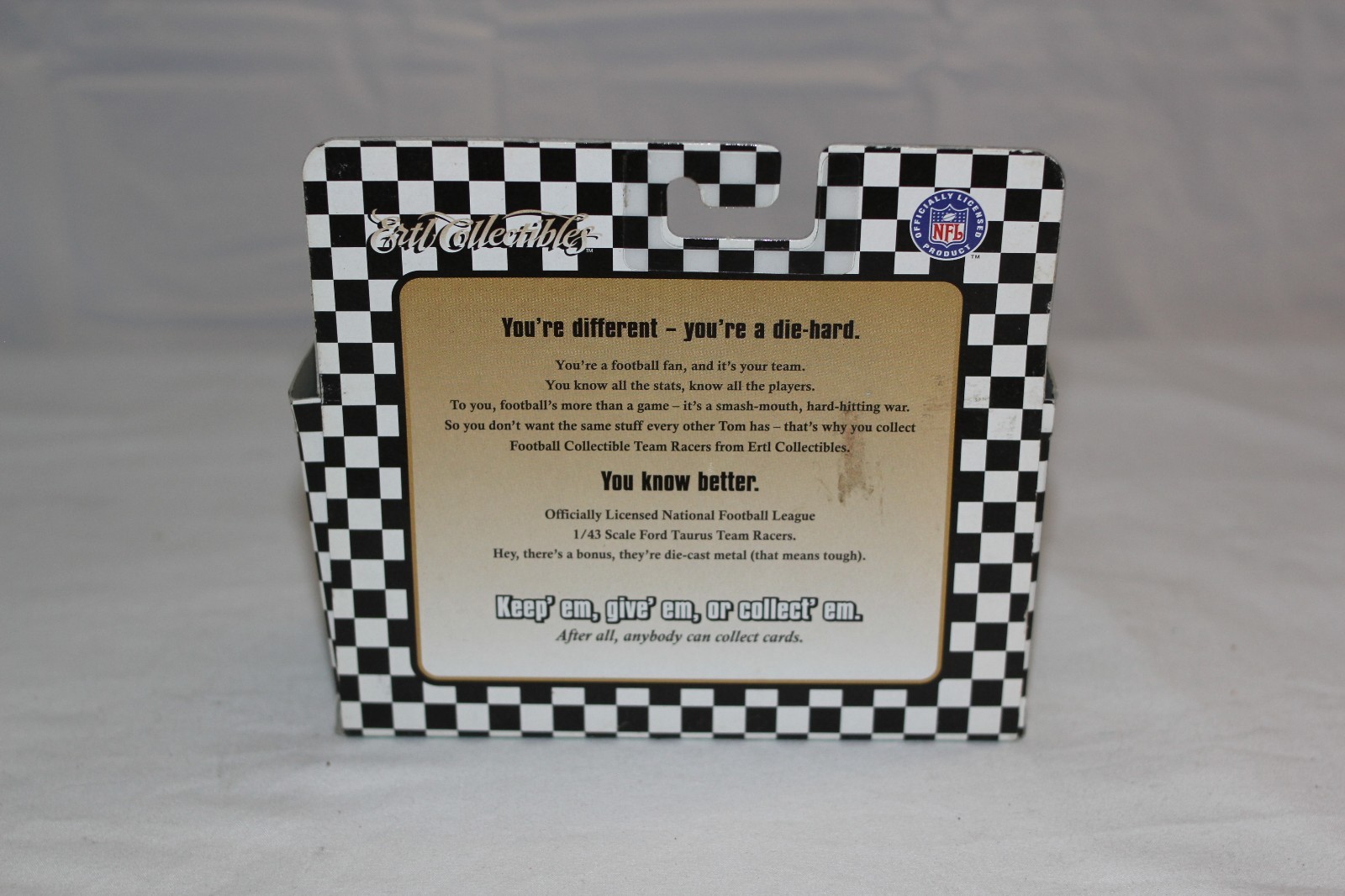 Football Collectables #99 1:43 LA Raiders Ertl Collectables Ford Taurus