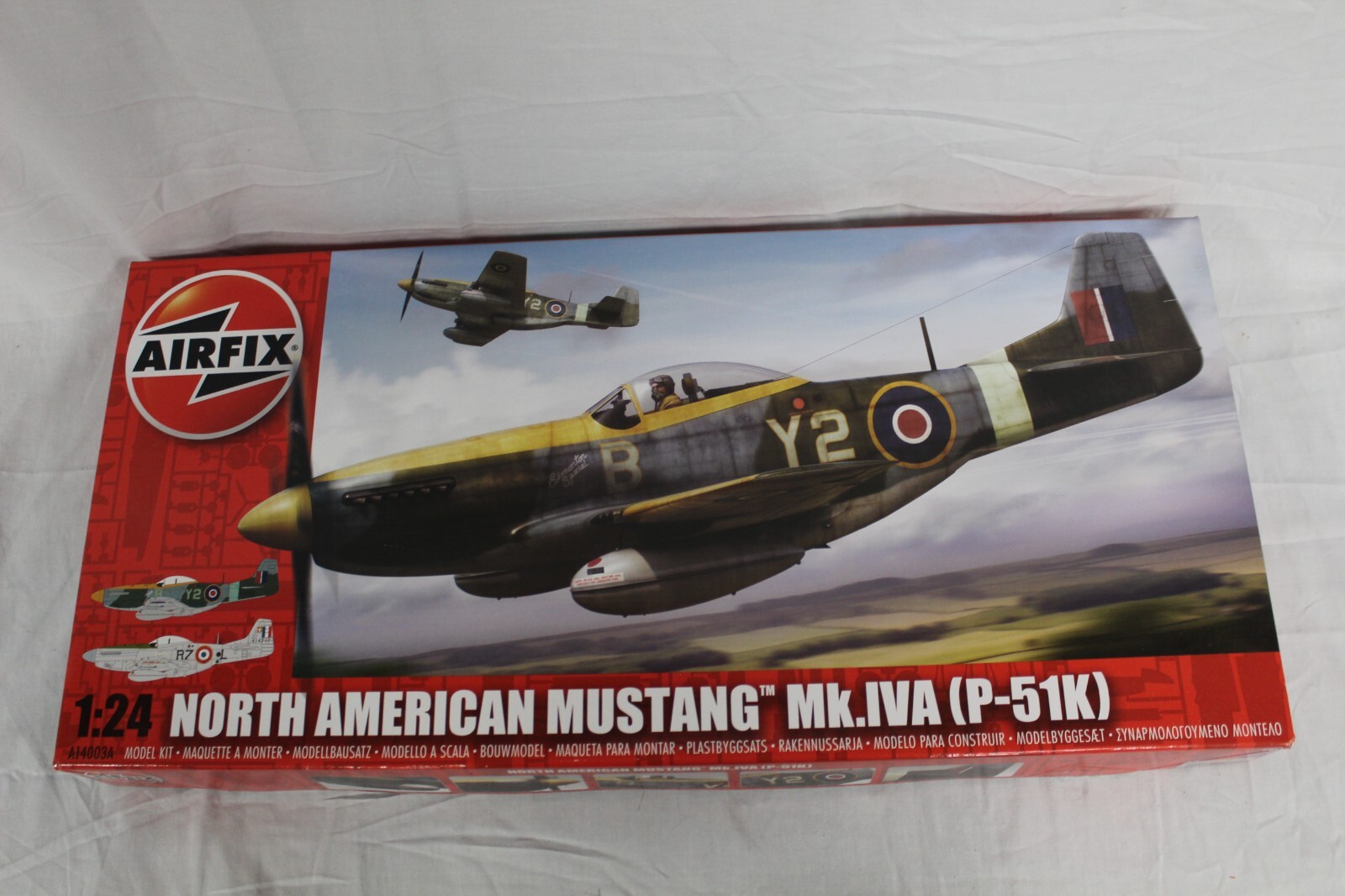 Airfix #A14003A North American Mustang Mk.IVA (P-51K) 1:24 Airfix #A14003A North American Mustang Mk.IVA (P-51K) 1:24