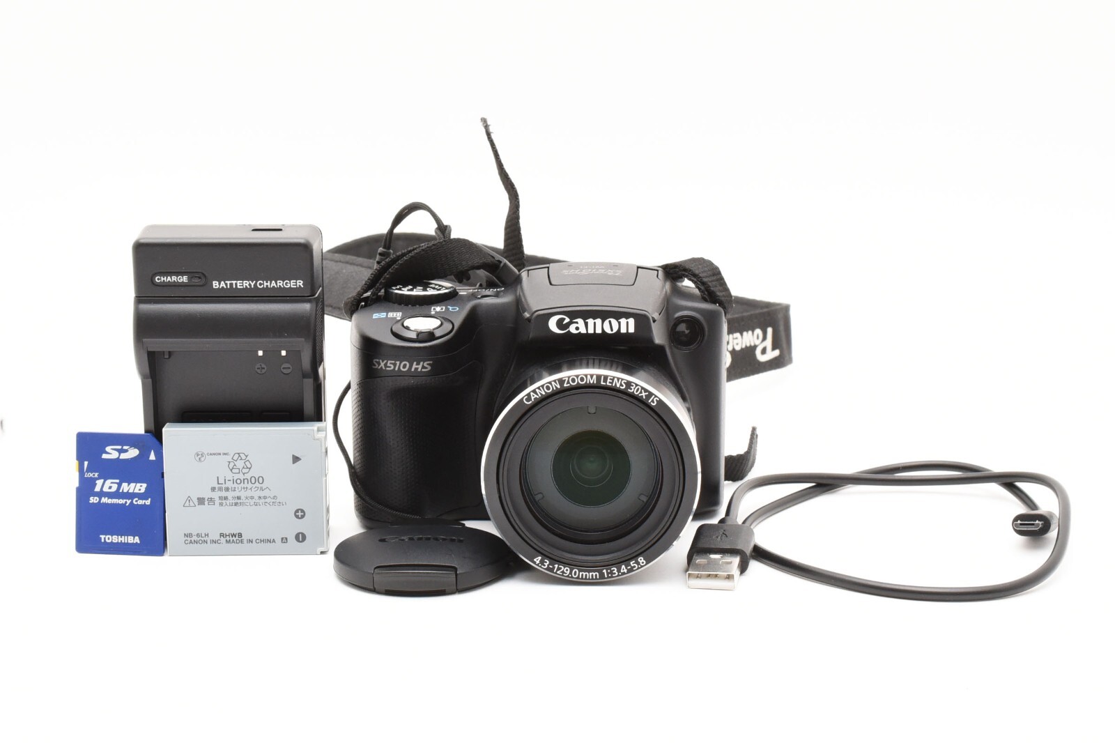 Canon PowerShot SX510 HS WiFi 12.1MP Digital Camera Black Canon PowerShot SX510 HS WiFi 12.1MP Digital Camera Black